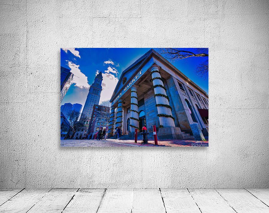 Quincy Market Boston Wall Preview