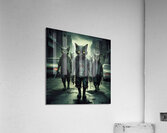 Zombie cats Acrylic Print