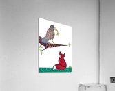 Crow and Fox Acrylic Print