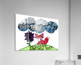 fox: grow! Acrylic Print