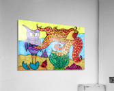Annoying Goldfish Acrylic Print