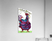 Free Range Edgar Acrylic Print