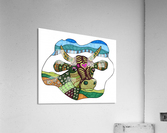 Elsie Cow Acrylic Print
