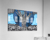 Blue Tree Acrylic Print