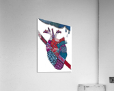 Broken Heart Acrylic Print