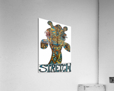 Giraffe Stretch Acrylic Print