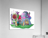 Mushroom Gnome Acrylic Print