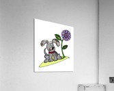 Puppy Flower Acrylic Print