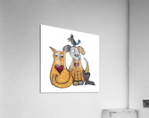 BFFs Acrylic Print
