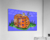 Pumpkin Bird Acrylic Print