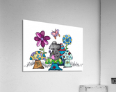 Mushroom Mouse Acrylic Print
