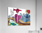 Heart Tornado Acrylic Print
