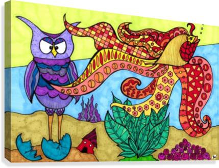 Annoying Goldfish Canvas Print
