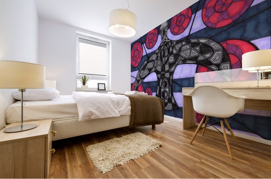 flight Mural print
