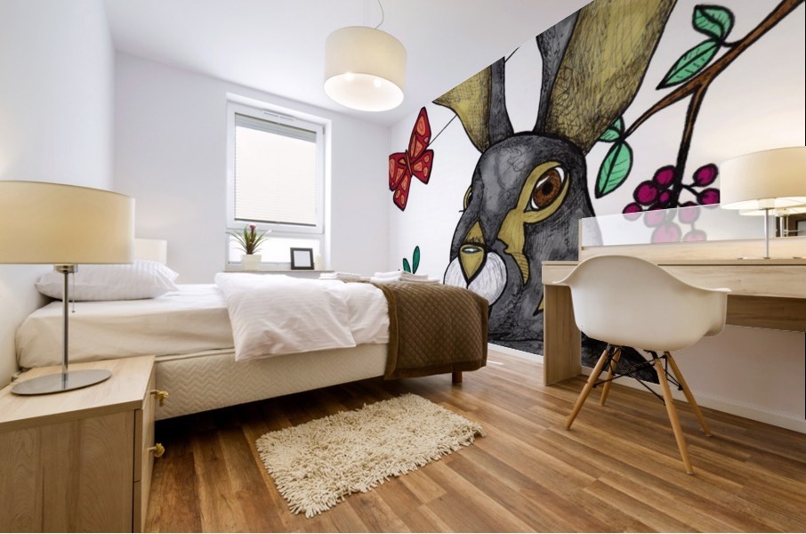 I Hare You Mural print