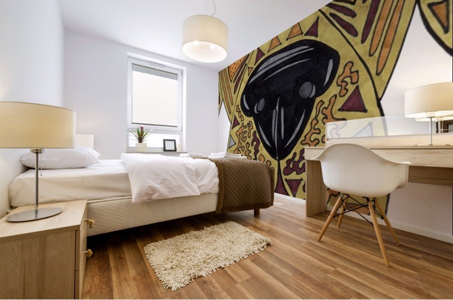 Nose Dog Mural print
