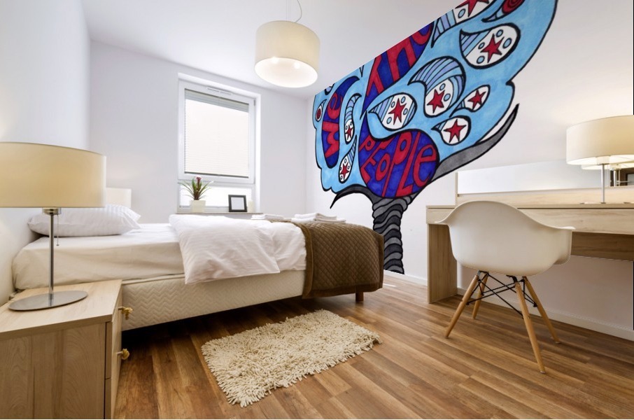 We the People Mural print