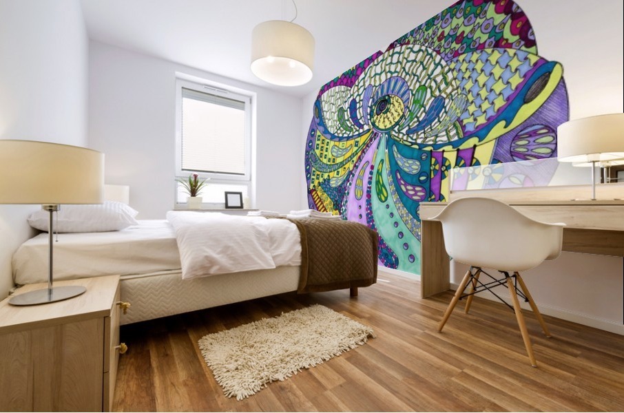 Eye View Mural print