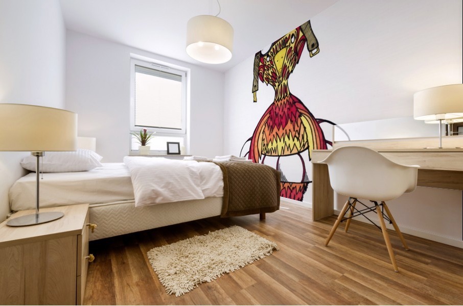 Millicent Mural print