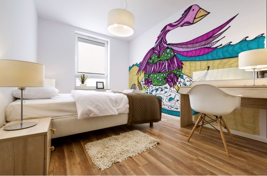 Francine Mural print