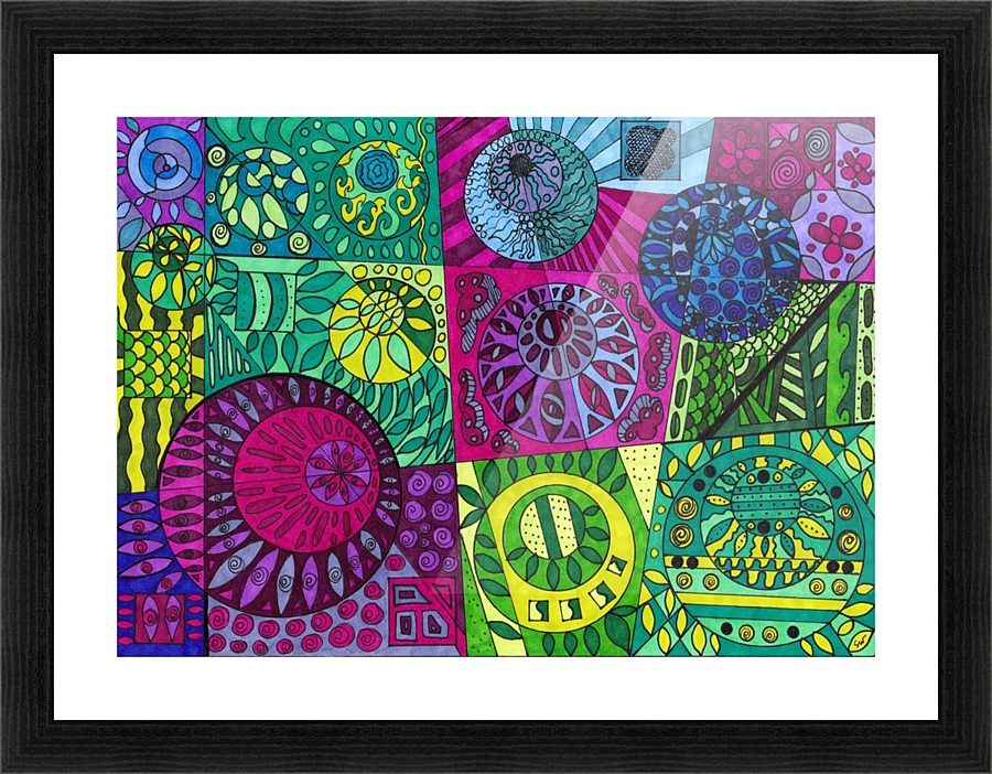 color Picture Frame print