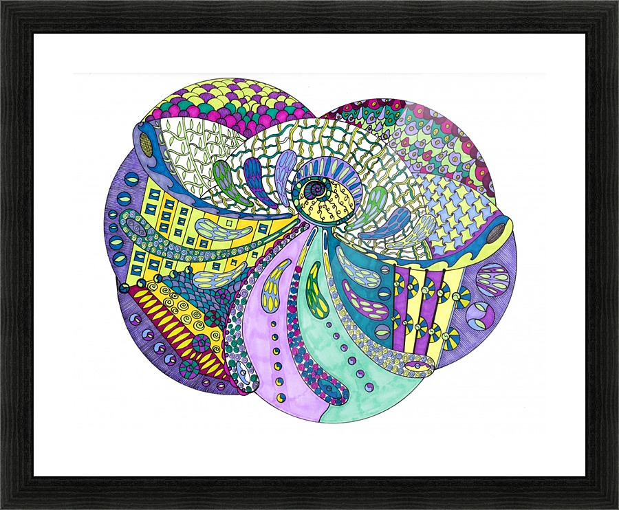 Eye View Picture Frame print