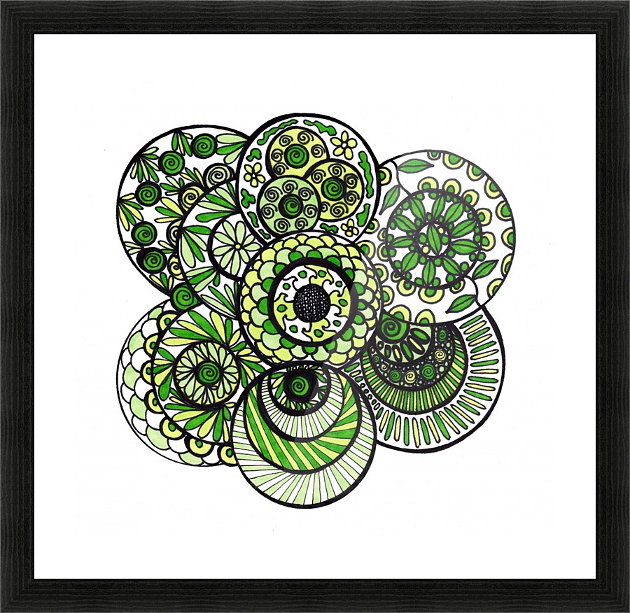 Going Green Picture Frame print