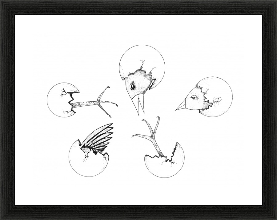 Escape Hatch Picture Frame print