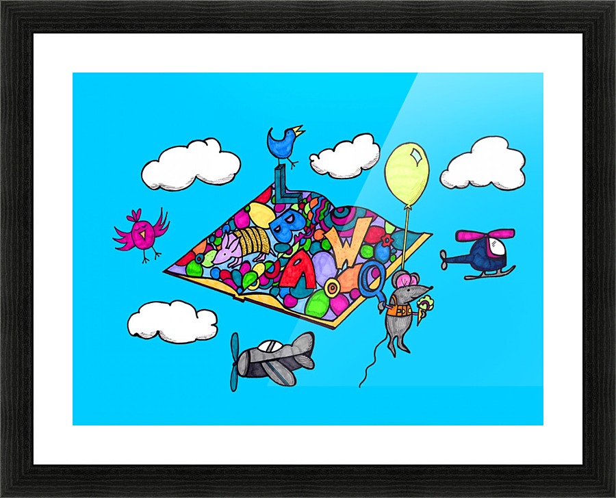 Air Adventure Picture Frame print