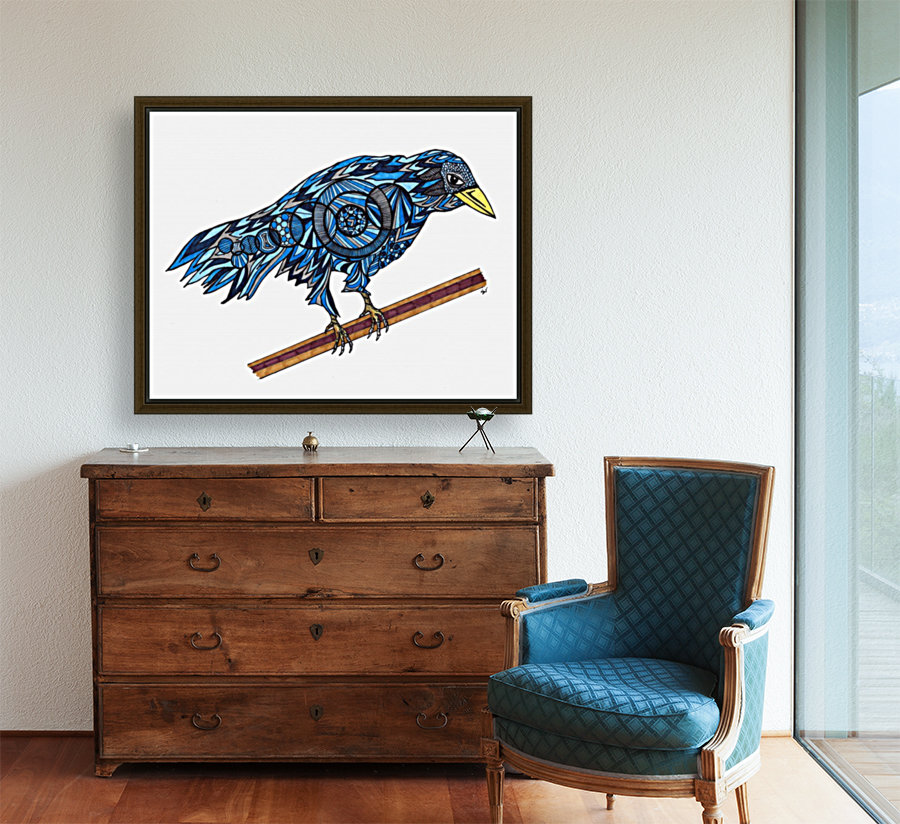 Blue Crow Reproduction