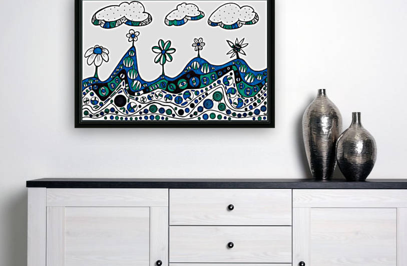 Moonscape Reproduction