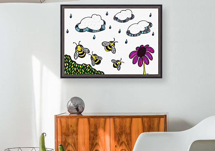 Rain Bees Reproduction