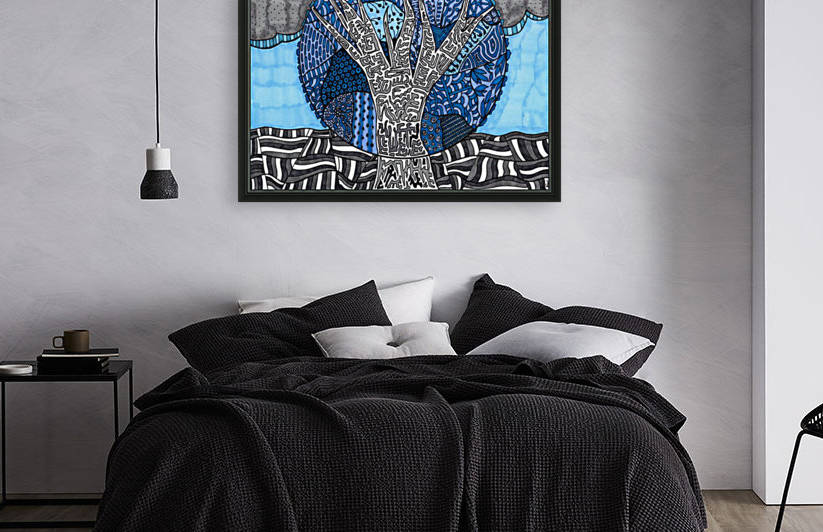 Blue Tree Reproduction