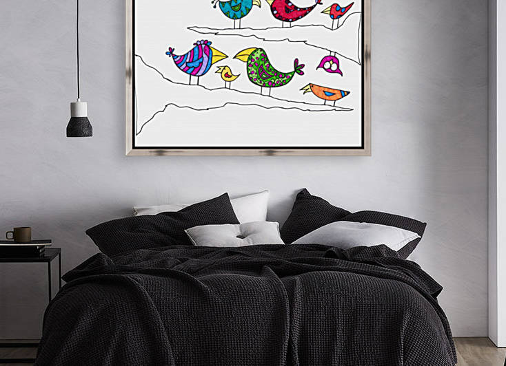 Chatty Birds by Susan Watson