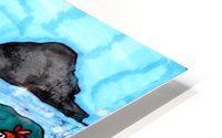 Wonky Waterfall HD Metal print