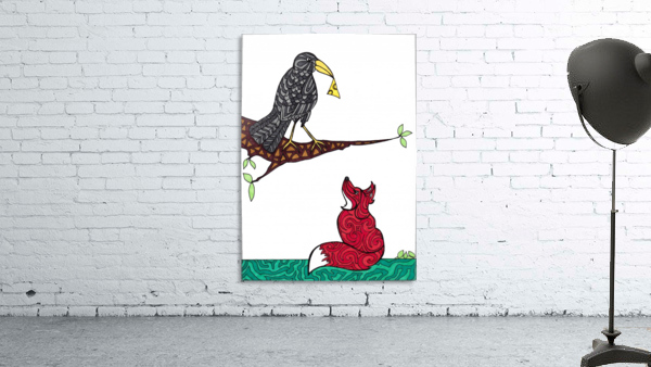 Crow and Fox Wall Preview