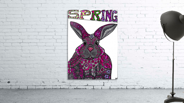 Spring Bunny Wall Preview