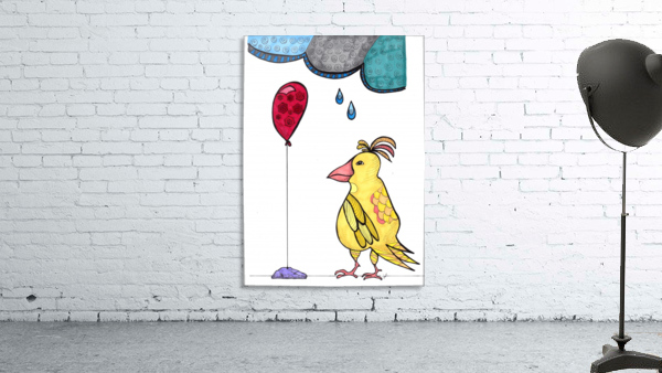 Balloon Bird Wall Preview