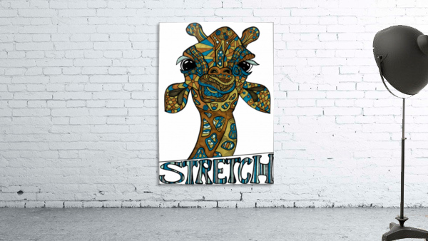 Giraffe Stretch Wall Preview