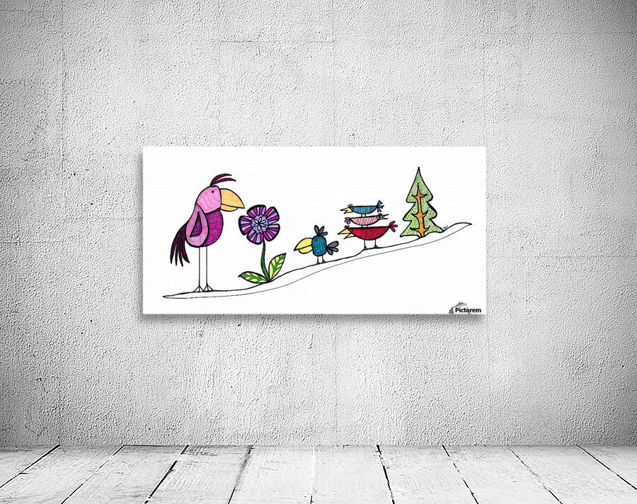 Bird Hike Wall Preview