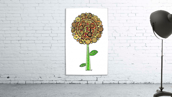 Sunflower 2 Wall Preview