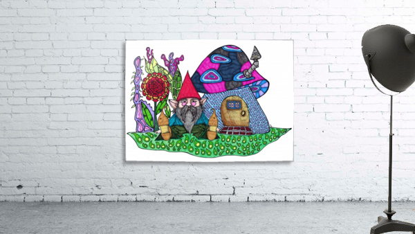 Mushroom Gnome Wall Preview