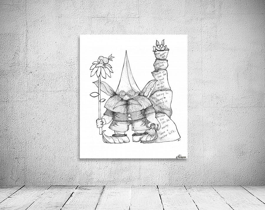 Shakespeare gnome Wall Preview