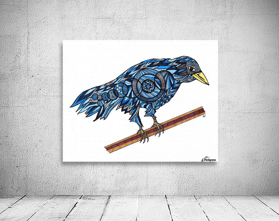 Blue Crow Wall Preview