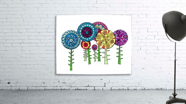 Multi Fleurs Wall Preview