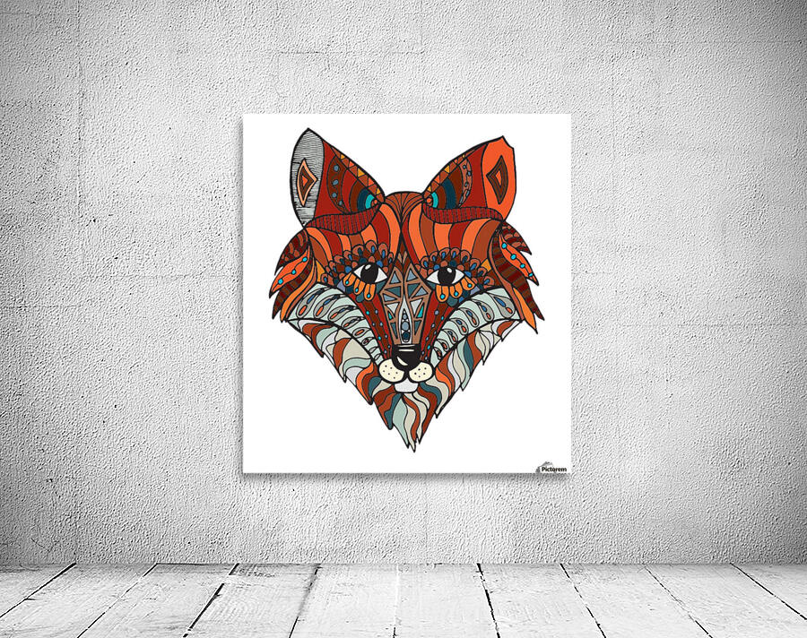 Fox Face Wall Preview