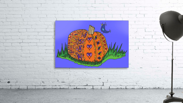 Pumpkin Bird Wall Preview
