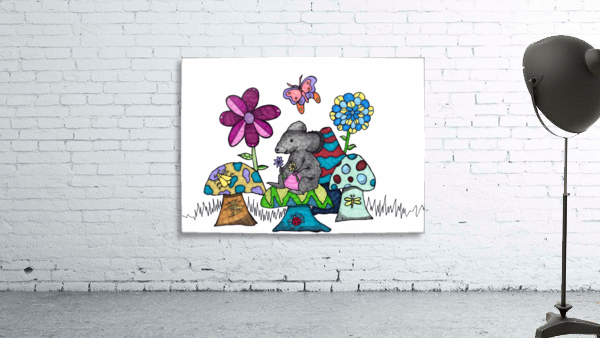 Mushroom Mouse Wall Preview