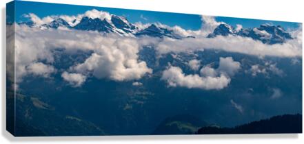 Alp Mountain Tops Canvas Print