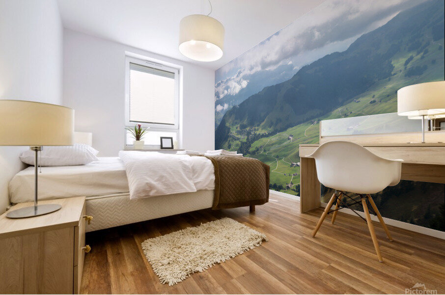Swiss Valley Mural print